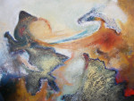 70 Speling der natuur      Acryl op doek 80 * 70 Verkocht